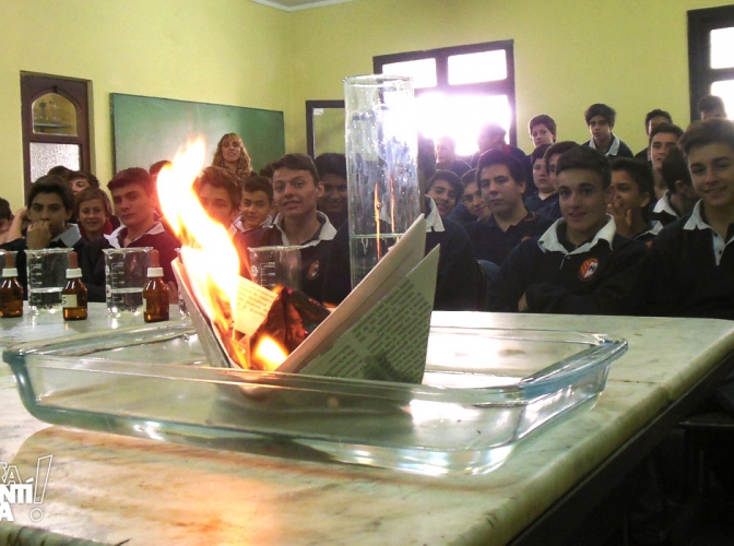 La Magia Química otra vez presente en la Escuela Inmaculada Concepción