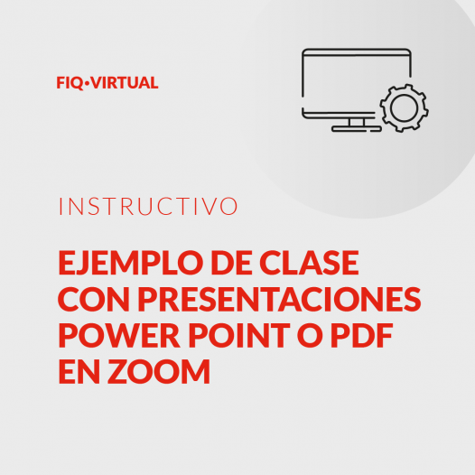 Clases con presentaciones en Zoom