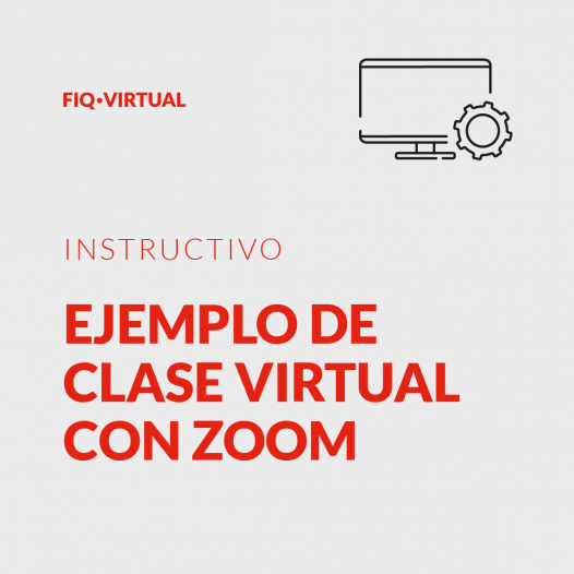 Ejemplo de clase virtual con zoom