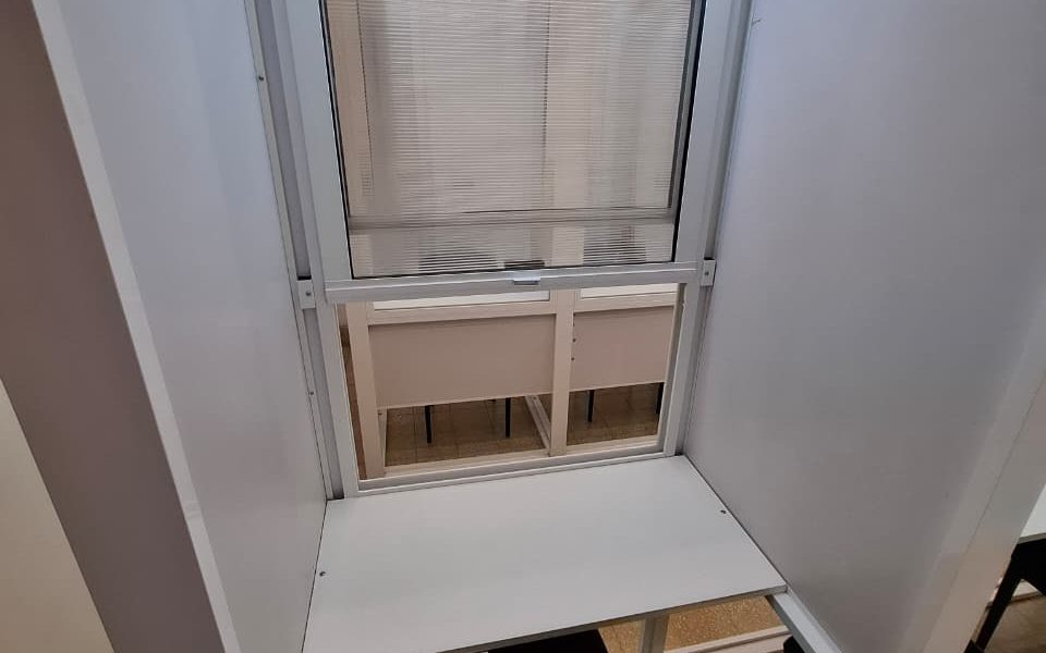 Cabina sensorial por dentro