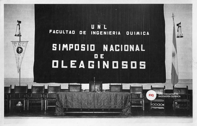Simposio Nacional de Oleaginosos. FIQ-UNL
