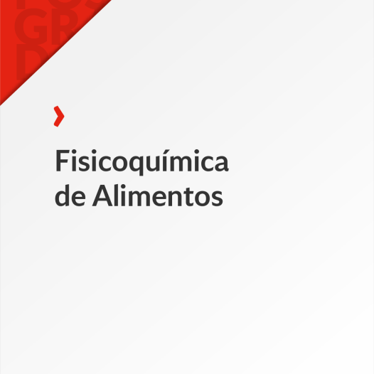 Fisicoquímica de Alimentos