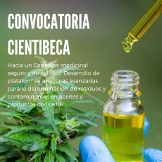 Convocatoria Cientibeca: Determinación ultrasensible de contaminantes en cannabis