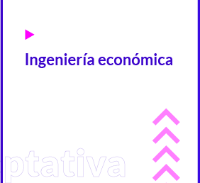 Ingeniería económica / Economía y organización empresaria