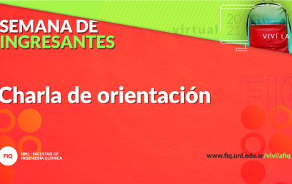 Inscripciones Charla de Orientación