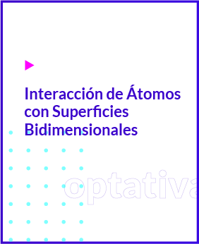 Interacción de Átomos con Superficies Bidimensionales